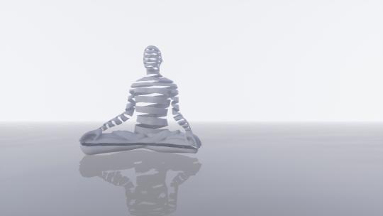 冥想 打坐 思想 哲学 雕塑 瑜伽