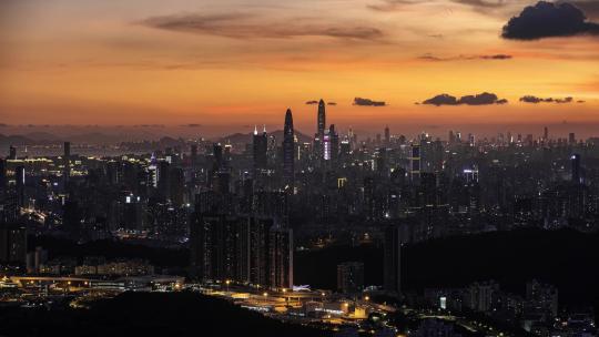 中国大城市壮观航拍延时合集4k