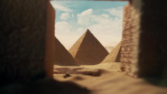 埃及金字塔航拍