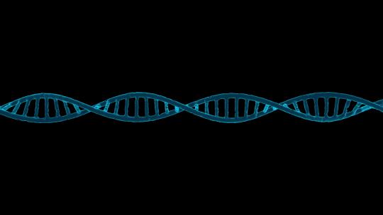 医学研究3D实体 DNA背景视频素材模板下载