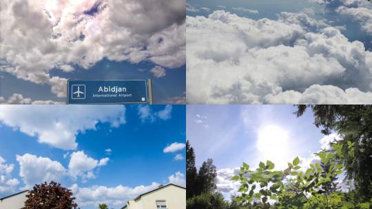 【合集】天上好看的云朵视频素材模板下载