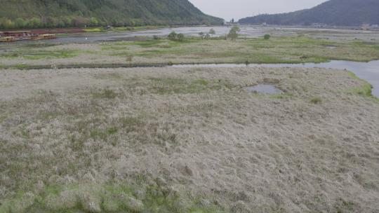 2023.04.03 腾冲北海湿地日出 云雾 仙境航拍4k_0303