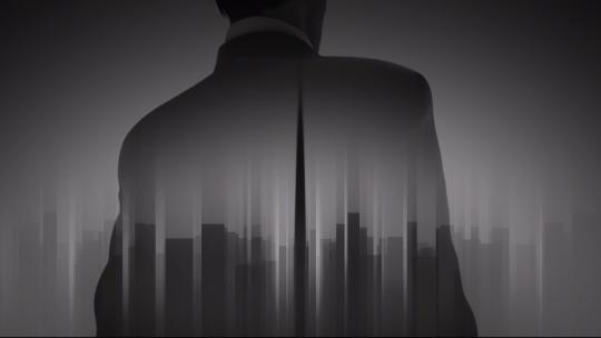 原创成功男人意向概念穿梭