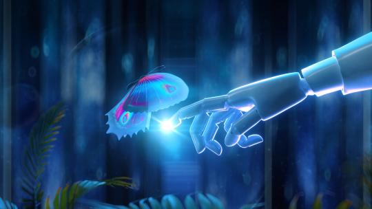 创意科技人工智能开场C4D+AE工程