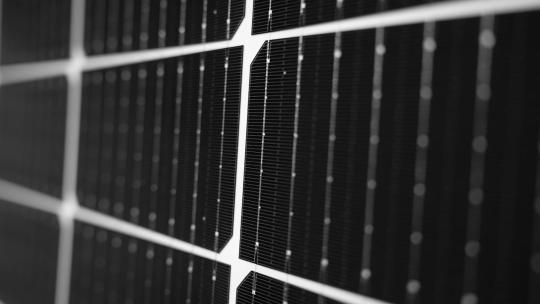 太阳能电池板的特写视频素材模板下载