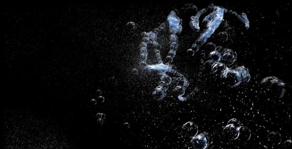 水柱水泡气泡路径动画特效4KAE工程