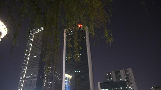 武汉金融街夜景