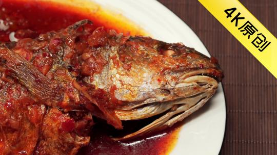 干烧鲳鱼烹饪过程