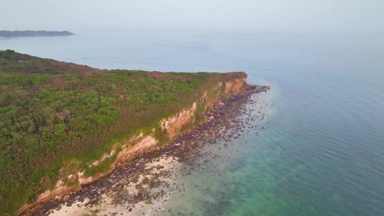 广西涠洲岛滴水丹屏景区视频素材模板下载