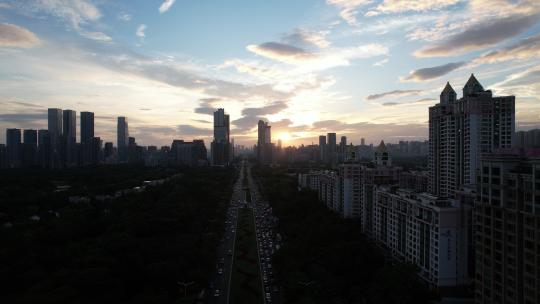 深圳城市宣传片光影变化
