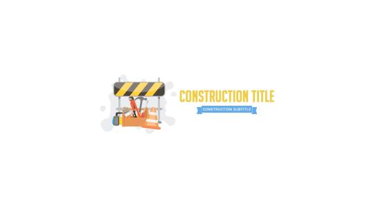 08-construction-title施工维修