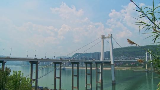 长江桥梁城市风光