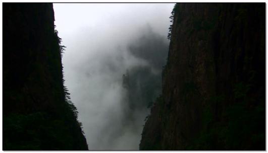 极景山峰云雾萦绕实拍视频素材视频素材模板下载