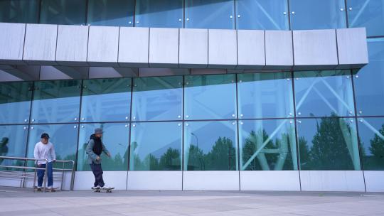 文艺青年 街头文化 极限运动 青春 滑板视频素材模板下载
