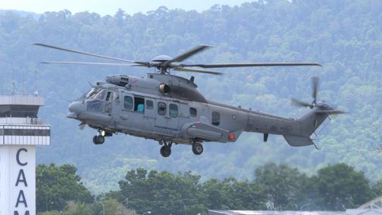 稳定：兰卡威航展马来西亚空客H225M直升机
