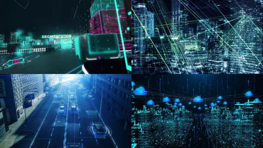 【合集】未来智能物联网城市镜头
