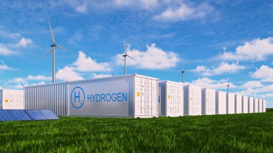 氢能 清洁能源 加氢站 绿色能源视频素材模板下载