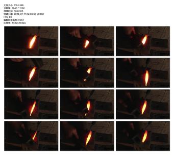 《匠心独运：传统铁匠火中锻造艺术》高清在线视频素材下载