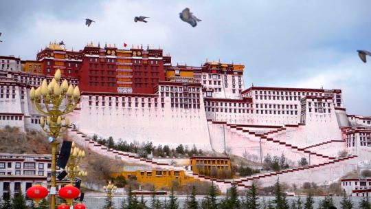 西藏·布达拉宫·延时1080p 25p