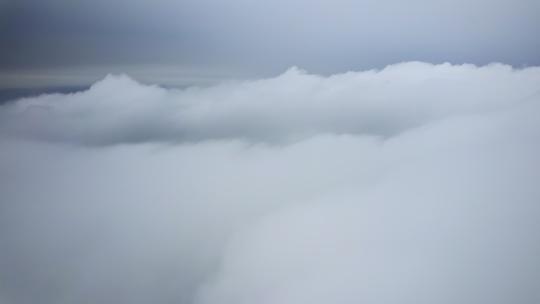 航拍高空云层