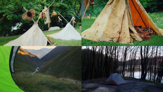 【合集】帐篷 野营 户外露营 搭建帐篷 露营