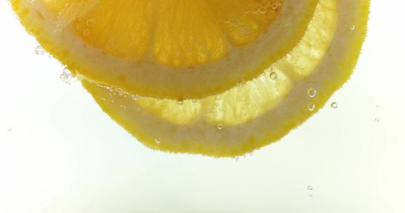 水果 柠檬 微距