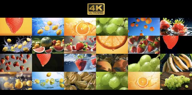 【4K高清】各种水果合集高清在线视频素材下载