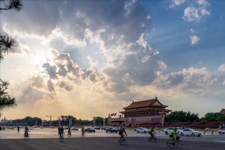 祖国首都北京天安门