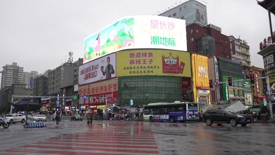 长沙黄兴步行街街景