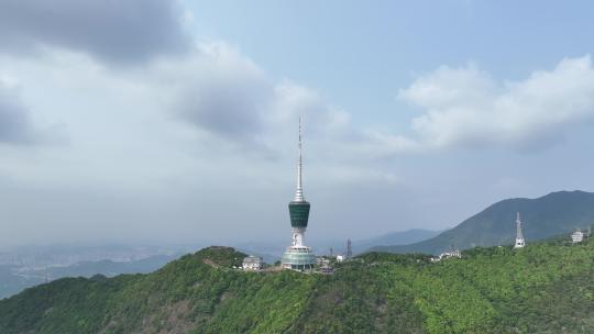 深圳标建筑宣传片 深圳梧桐山 电视塔