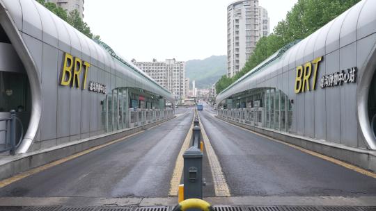 连云港BRT快速公交视频素材模板下载