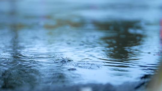 雨水惊蛰谷雨立春雨滴落下水滴
