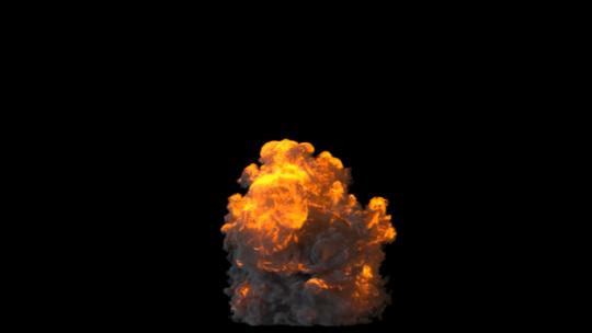 4k地面上爆炸后浓烟火光光效-alpha (15)