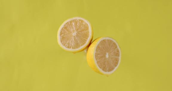 水果 柠檬 饮料广告素材