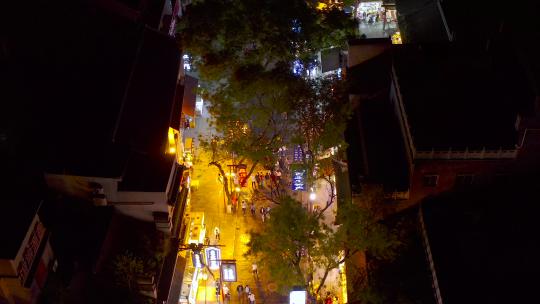 合集_西安回民街4K航拍