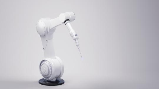 机械臂与智能制造循环动画3D渲染