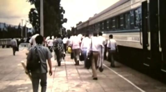 70年代往返于香港 深圳 广州的广九铁路