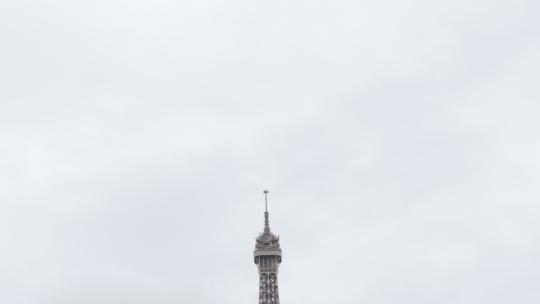 巴黎冠军火星之旅埃菲尔铁塔的地标视频素材模板下载
