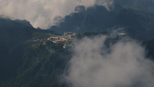 王莽岭景区航拍