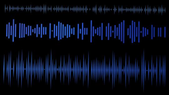 音乐声音波形AE视频素材教程下载