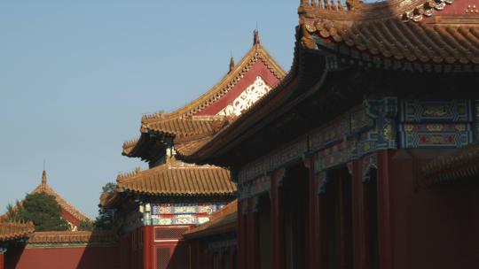 中国紫禁城的一角
