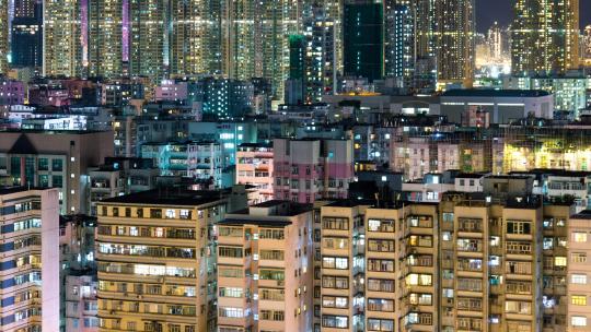香港建筑物航拍