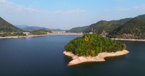 【合集3】航拍黄岩长潭水库风景区