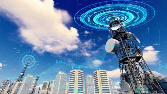 智慧城市5G网络通信基础设施建设视频素材模板下载