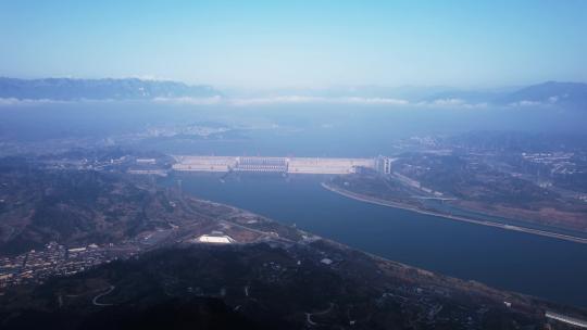 4K三峡大坝全景风光