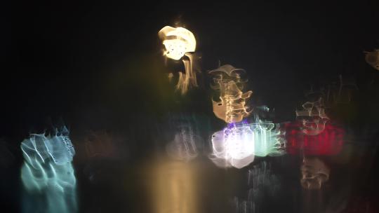 模糊光影光斑雨色 (5)