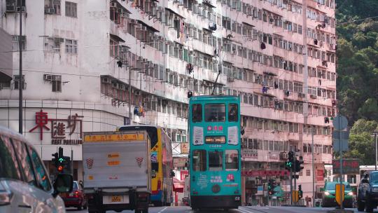 香港北角大厦叮叮车