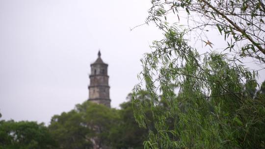 瑞光园风雨桥古建筑