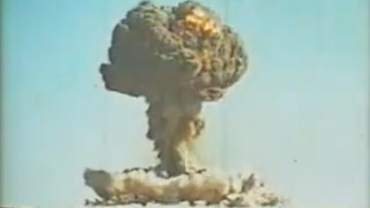 中国第一颗原子弹爆炸成功视频素材模板下载