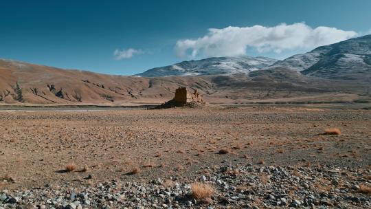 西藏旅游风光古代烽火台遗址